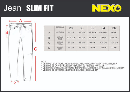 NJ-072A LISBOA URBAN *SLIM FIT UTBAN JEANS*