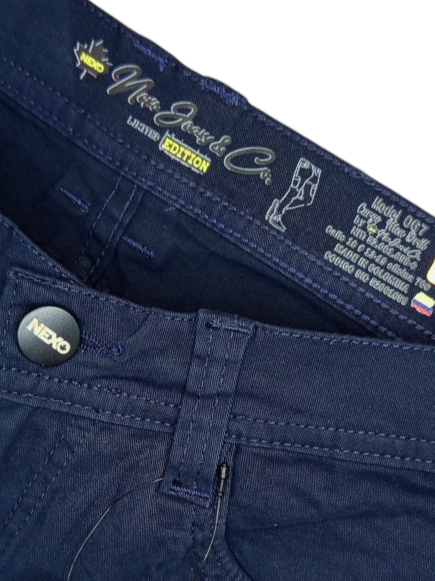NC-067-Cargo 5 Bolsillos Azul Oscuro