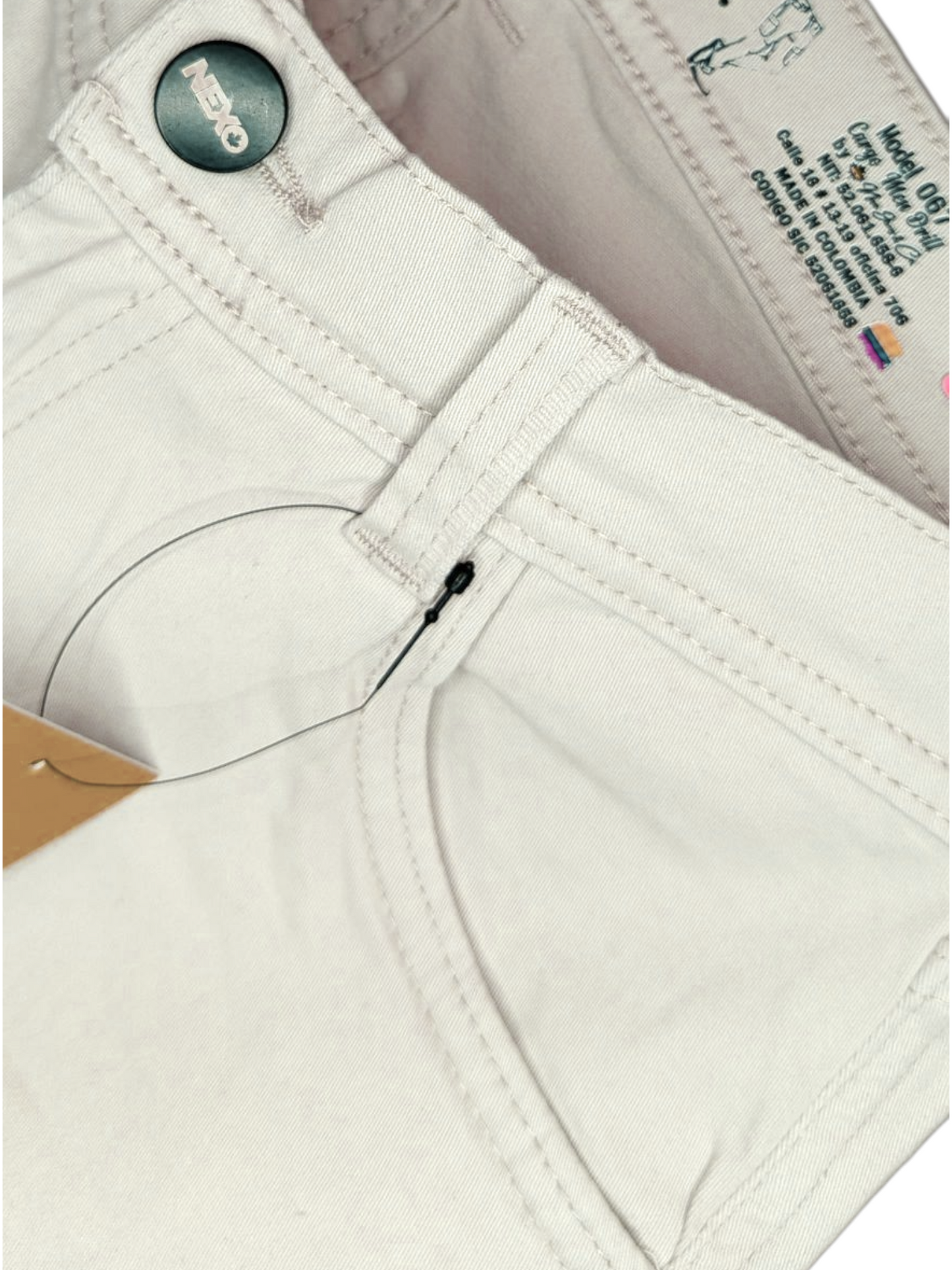 NC-067-Cargo 5 Bolsillos Marfil