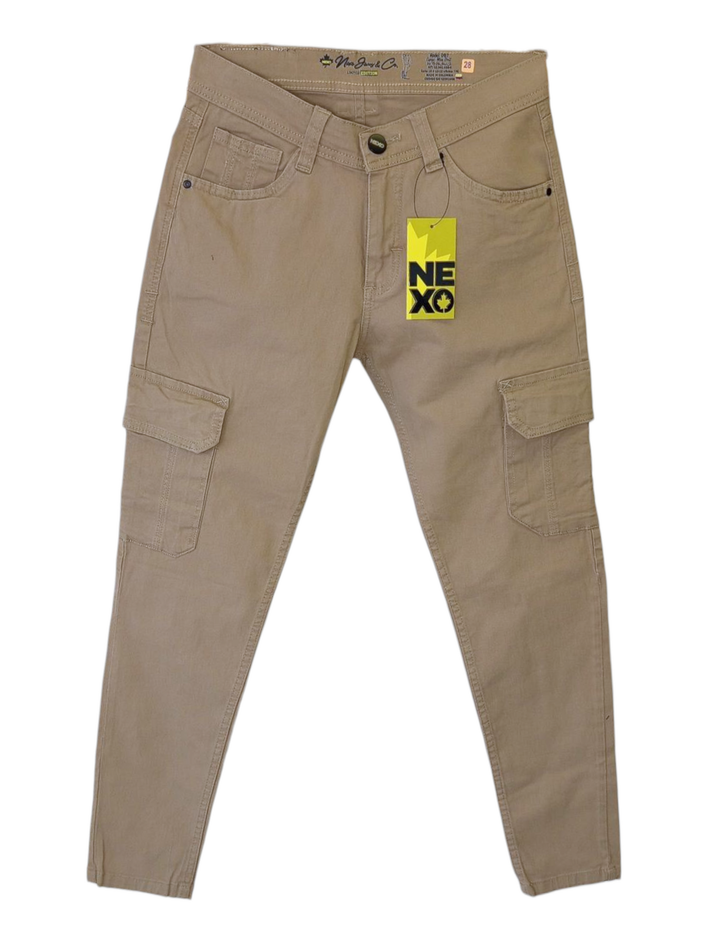 NC-067-Cargo 5 Bolsillos Beige