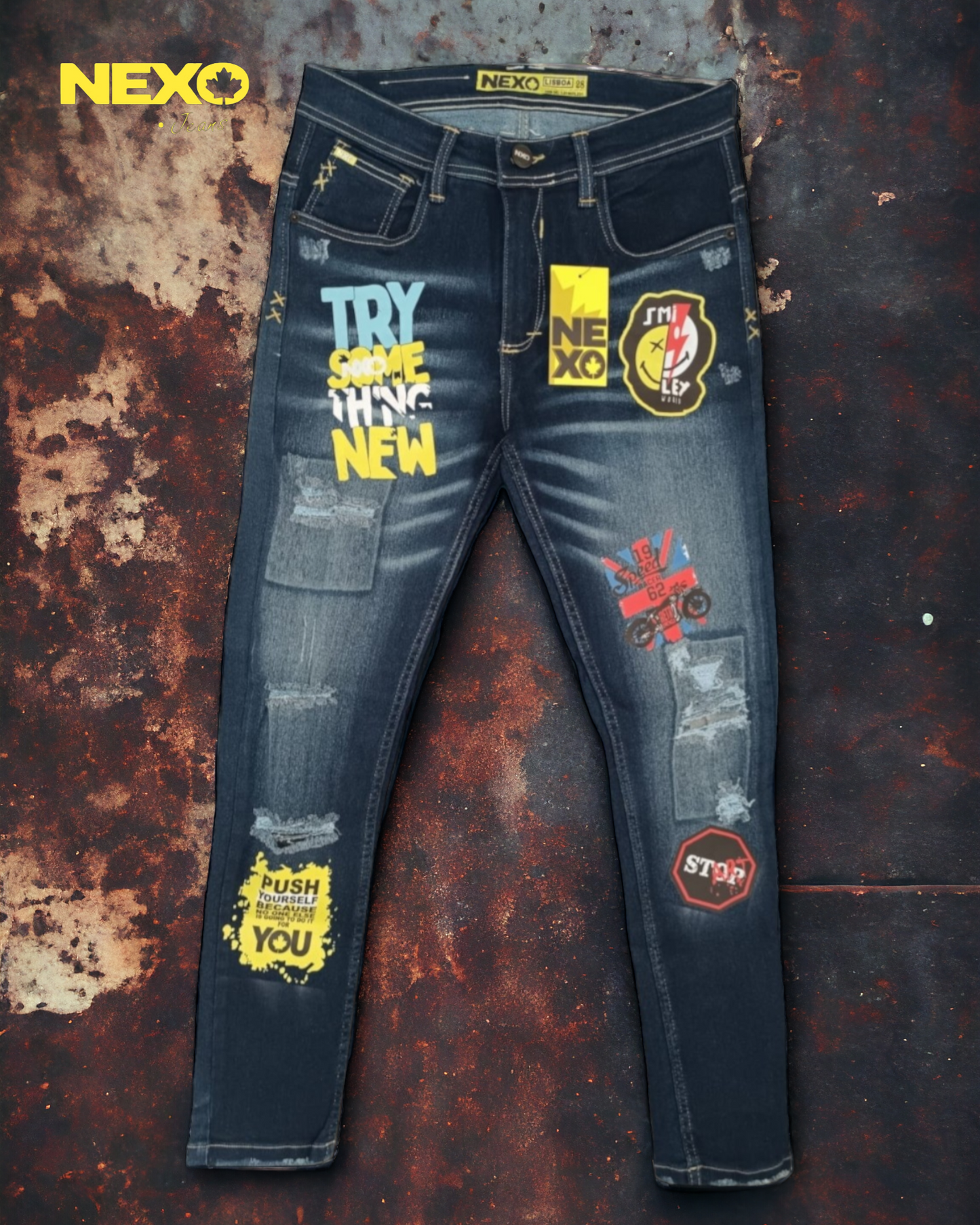 NJ-072A LISBOA URBAN *SLIM FIT UTBAN JEANS*