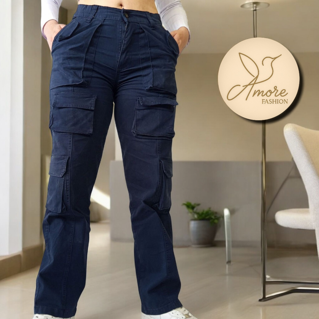 AF-062-Cargo Bolsillos Azul Oscuro