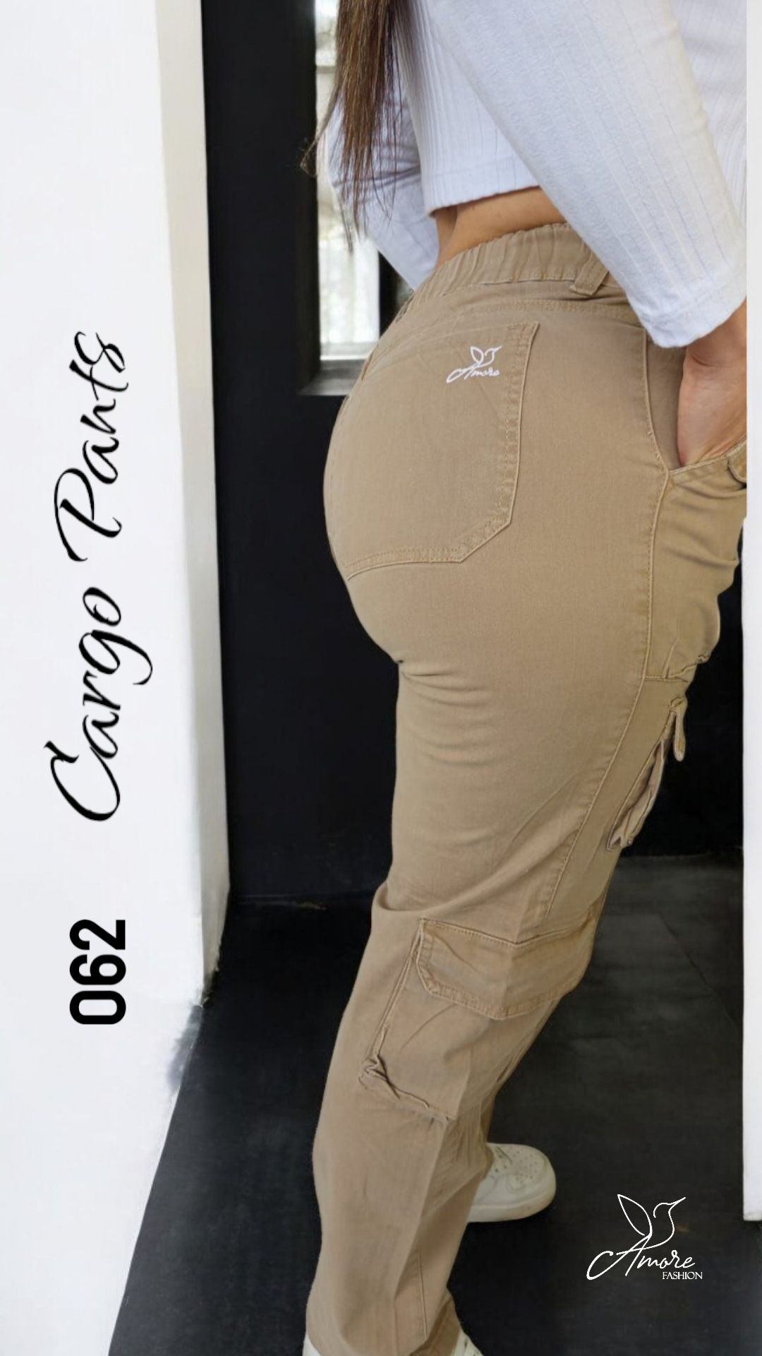 AF-062-Cargo Bolsillos Beige