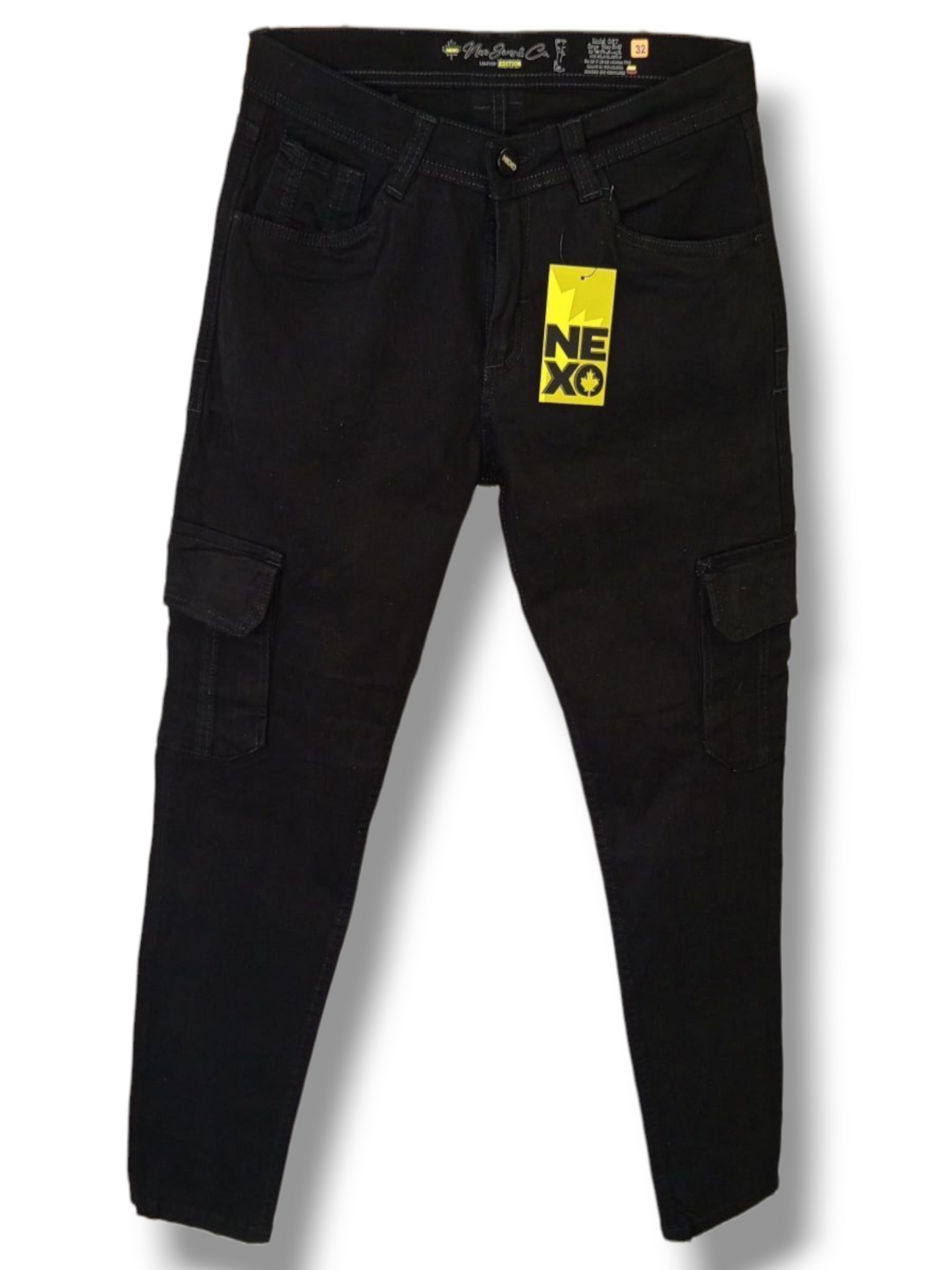 NC-067-Cargo 5 Bolsillos Negro