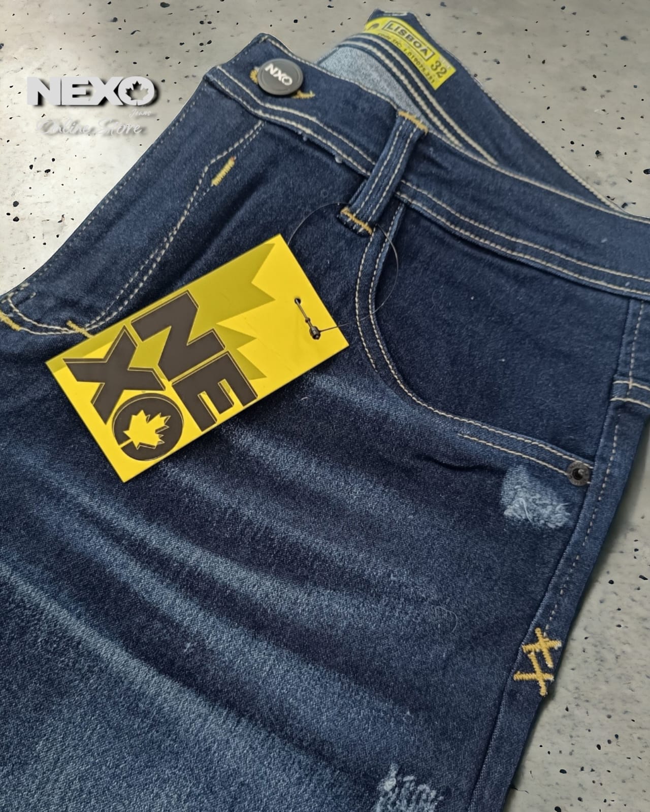 NJ-072 LISBOA *JEAN SLIM FIT*