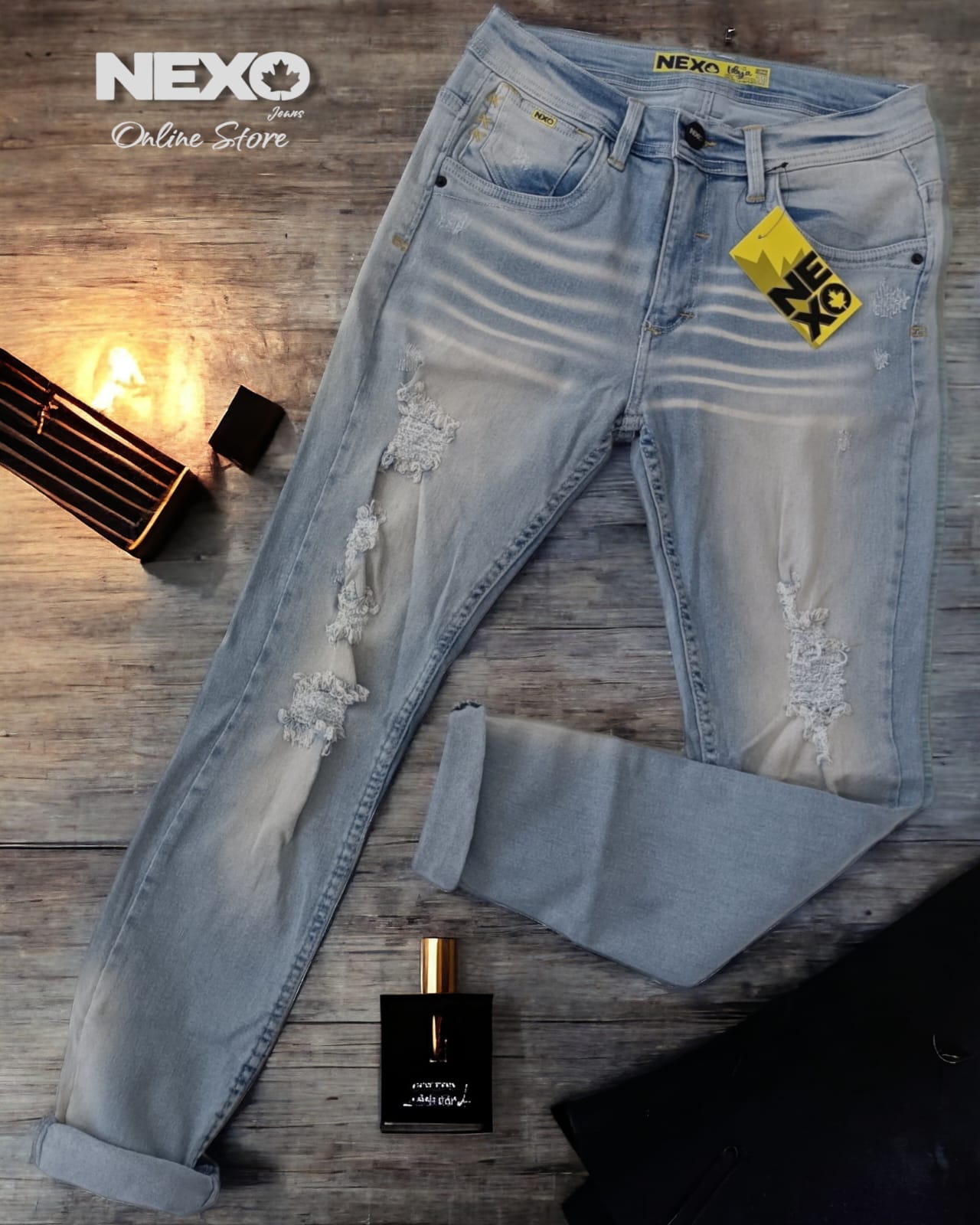 NJ-070 LIBYA *SLIM FIT JEAN*