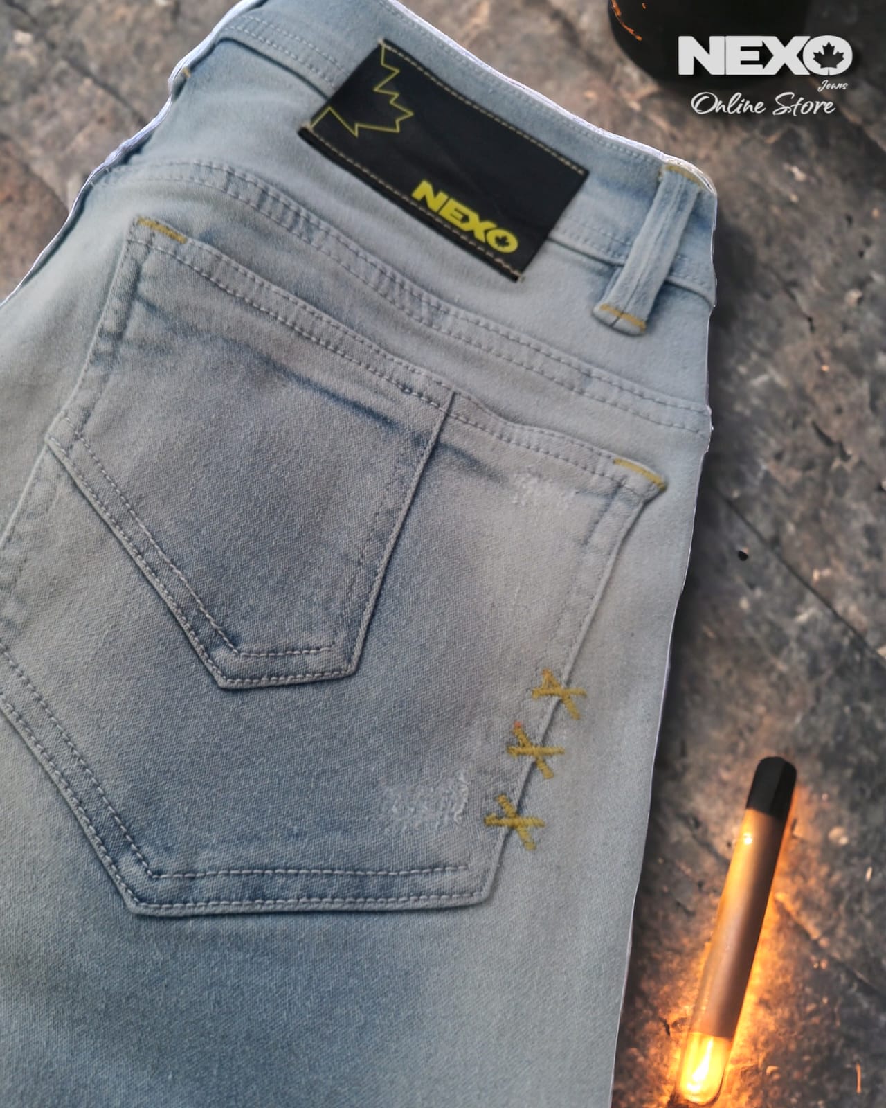 NJ-070 LIBYA *SLIM FIT JEAN*