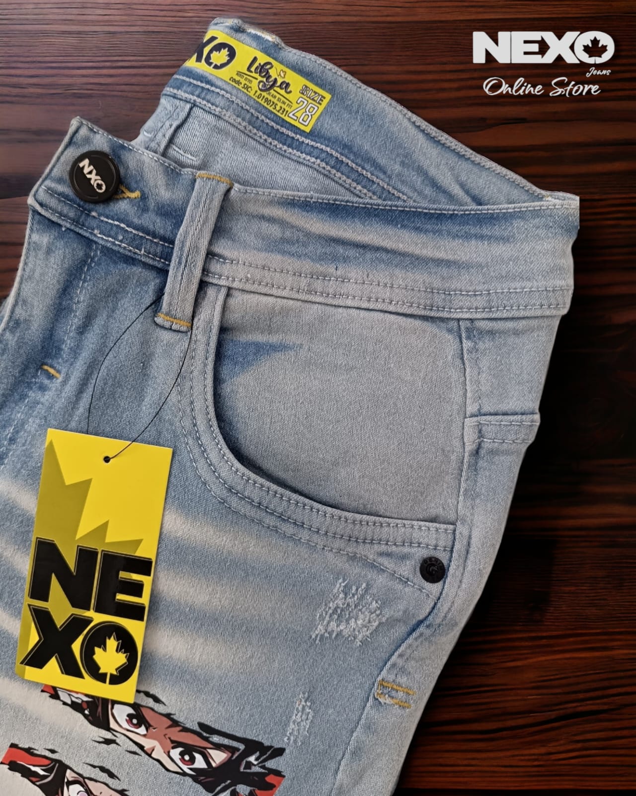 NJ-070A LIBYA URBAN *JEAN SLIM FIT URBAN*