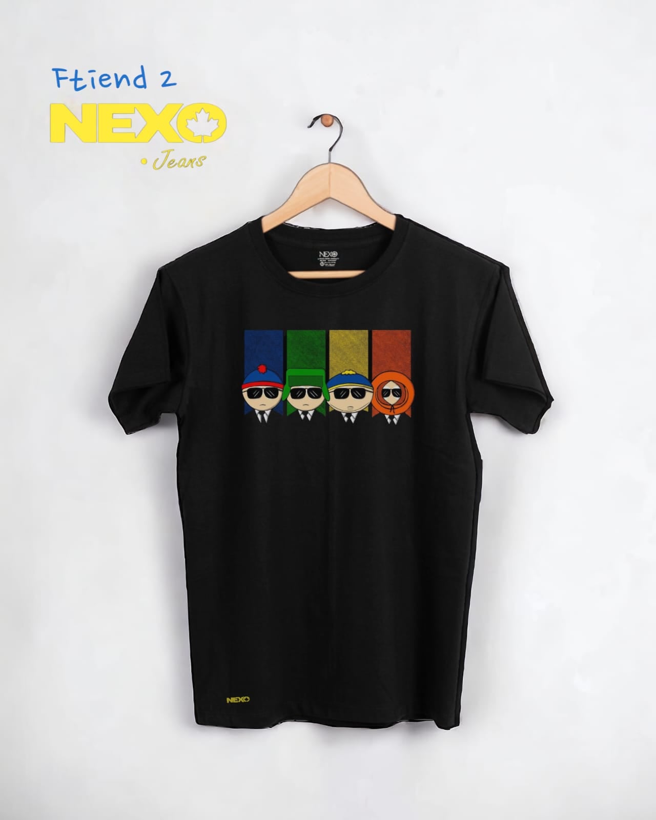 N T-101 FRIEND 2 *T-SHIRT OVER SIZE *