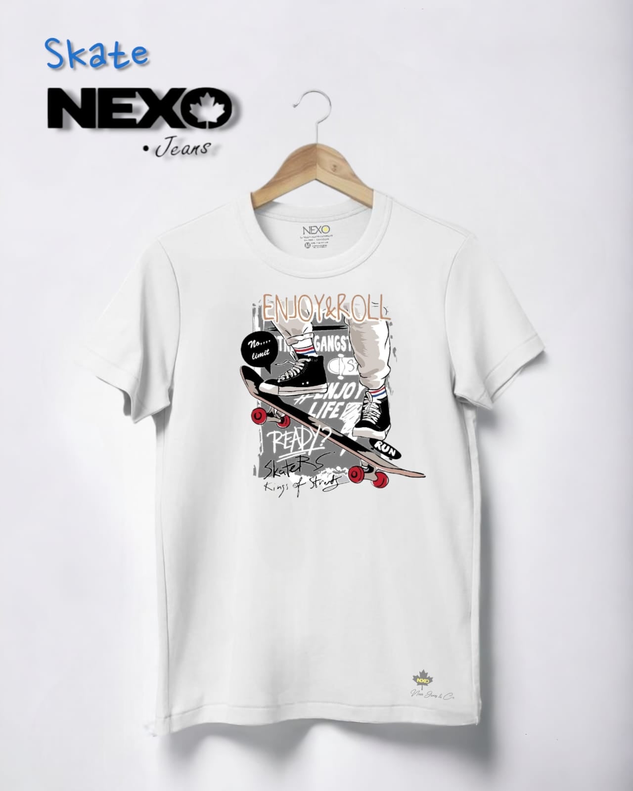 N T-103 SKATE *T-SHIRT OVER SIZE *