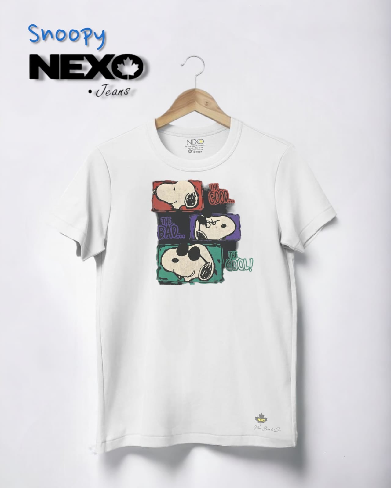 N T-105 SNOOPY *T-SHIRT OVER SIZE *