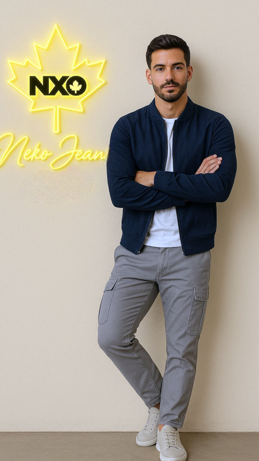 NC-068-Cargo Docker Gris Claro