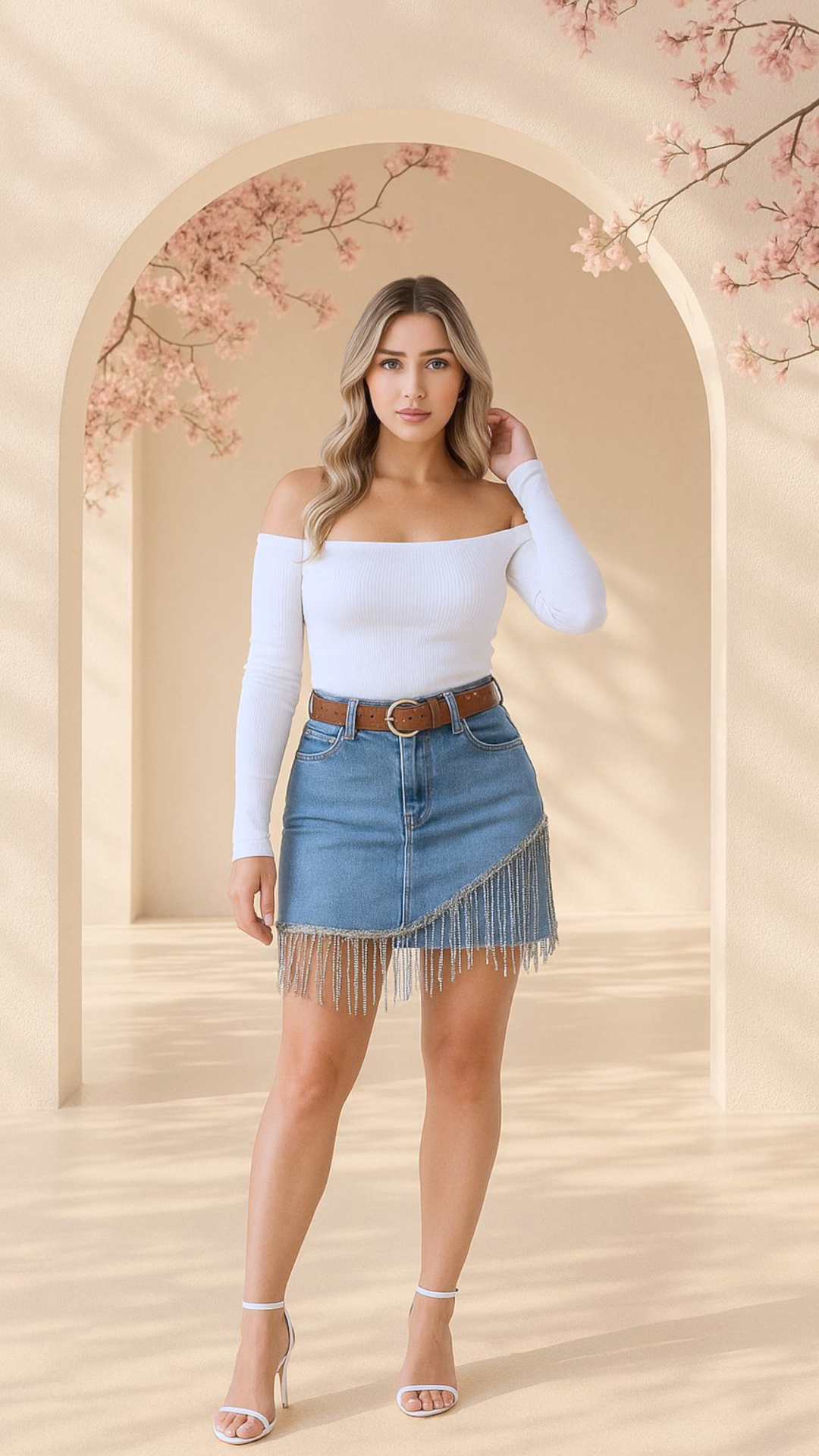 FP-006 Minifalda Jean Dama *Slim Fit*