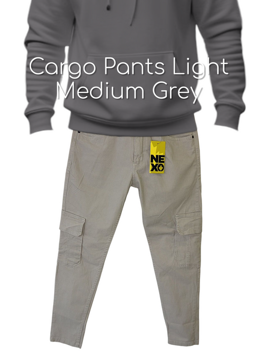 NC-067-Cargo 5 Bolsillos Gris Claro