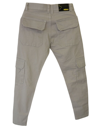 NC-067-Cargo 5 Bolsillos Gris Claro