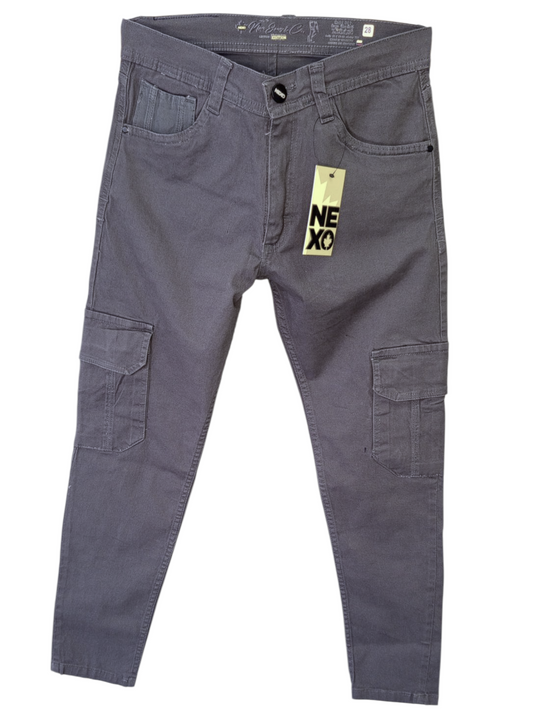 NC-067-Cargo 5 Bolsillos Gris Oscuro