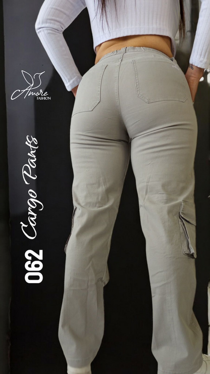 AF-062-Cargo Bolsillos Gris Claro