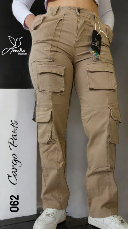 AF-062-Cargo Bolsillos Beige