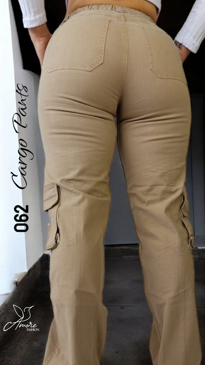 AF-062-Cargo Bolsillos Beige