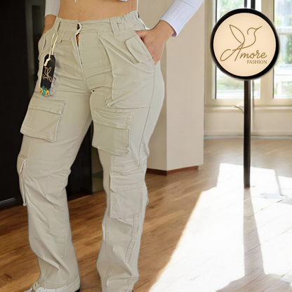 AF-062-Cargo Bolsillos Marfil